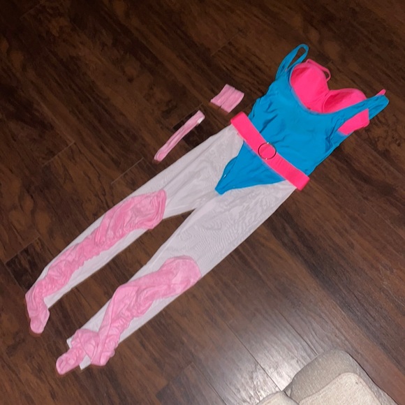 Forplay so plastic workout Barbie costume - Picture 3 of 5